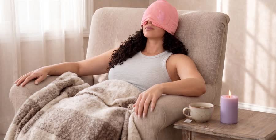 Step 3 — relax while the cap works
